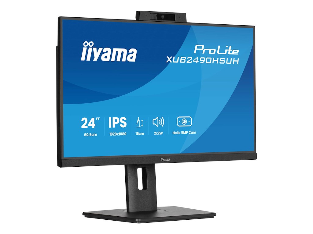 iiyama XUB2490HSUH-B2 computerskærm 60,5 cm (23.8") 1920 x 1080 pixel Fuld HD LED Sort
