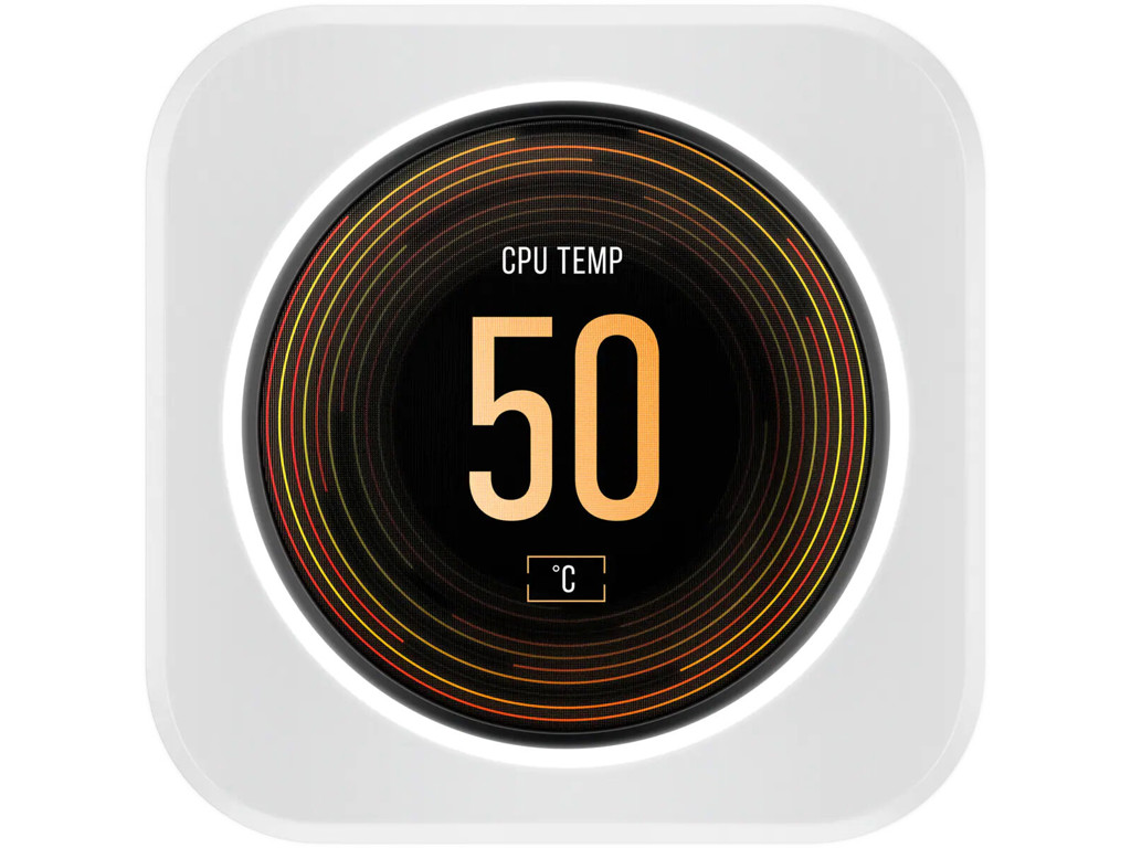 Corsair CW-9060066-WW Computerkølesystem Processor Skærm Hvid 1 stk