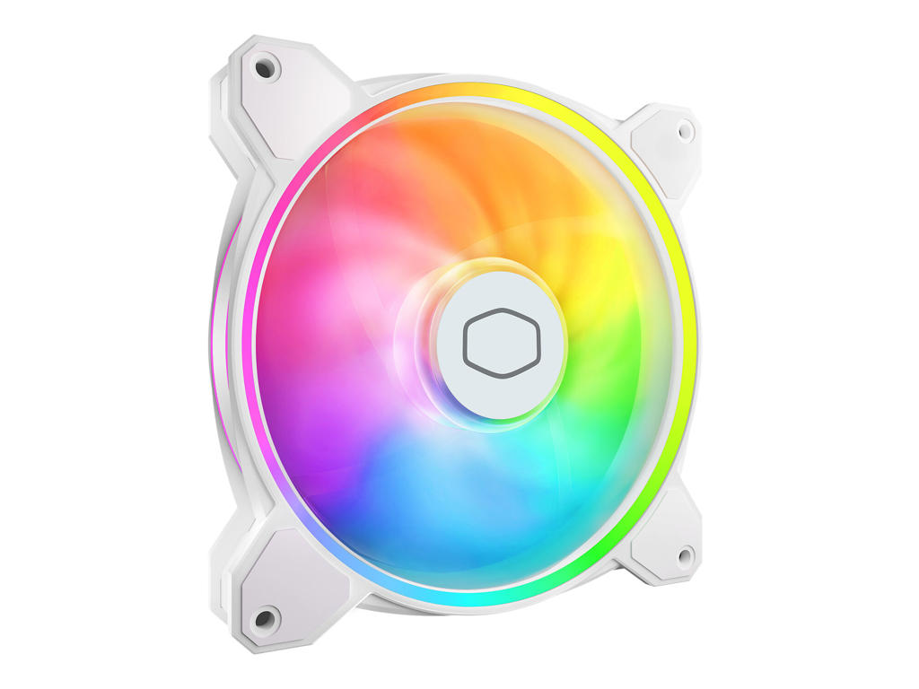 Cooler Master MasterFan MF140 HALO² White Edition Computerkabinet Ventilator 14 cm Hvid