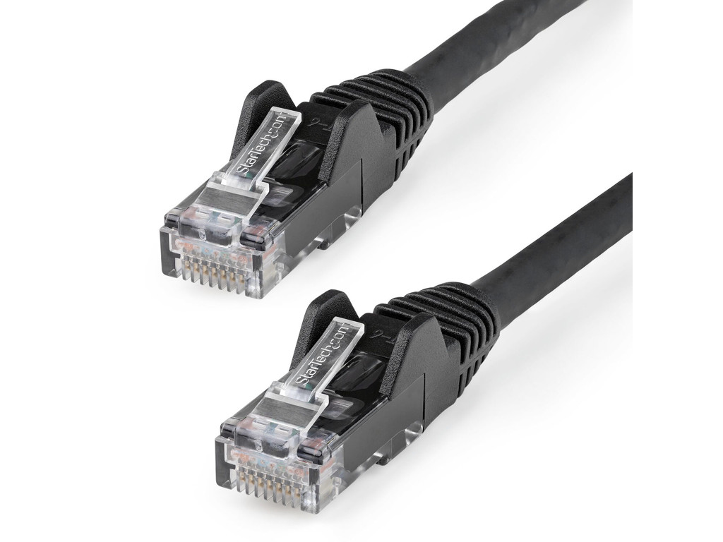 StarTech.com N6LPATCH10MBK netværkskabel Sort 10 m Cat6 U/UTP (UTP)