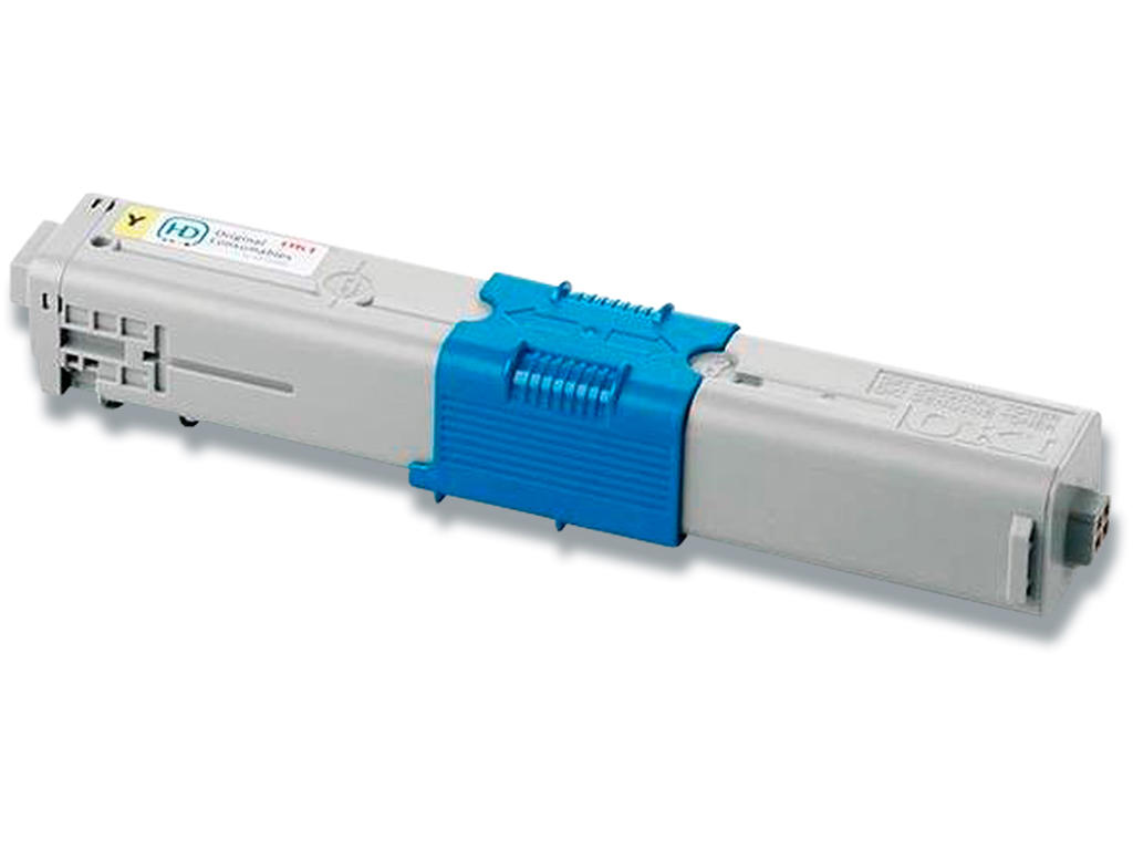 Toner, C310-C330-C500, Yellow-gul, 2.000 sider, OKI 44469704