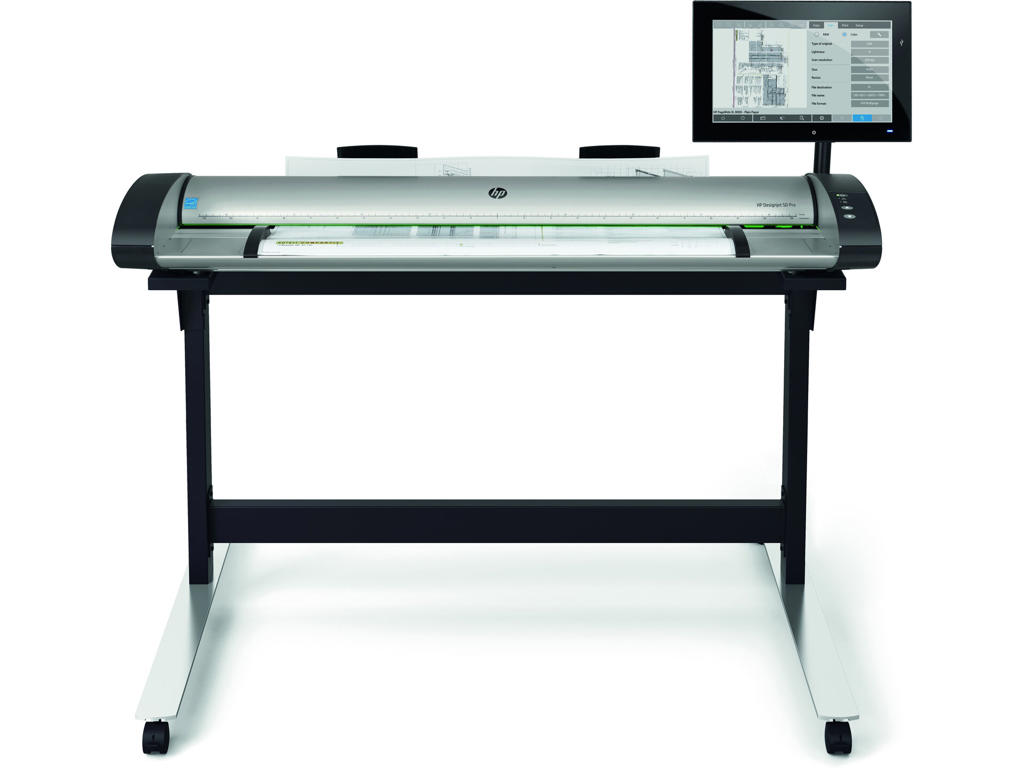 HP SD Pro 2 44-in Skanner med papir-tilførsel 1200 x 1200 dpi A0 Sort