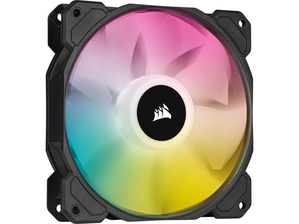 Corsair SP120 RGB ELITE Computerkabinet Ventilator 12 cm Sort 1 stk