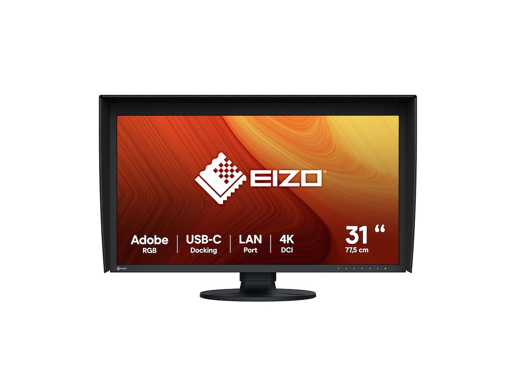 EIZO ColorEdge CG3100X computerskærm 77,5 cm (30.5") 4096 x 2160 pixel 4K DCI LCD Sort