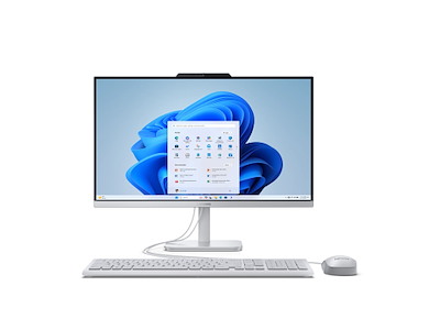 Lenovo A100 Intel Core i3 N-series i3-N305 60,5 cm (23.8") 1920 x 1080 pixel All-in-One PC 16 GB DDR5-SDRAM 512 GB SSD Windows 11 Home Wi-Fi 6 (802.11ax) Grå