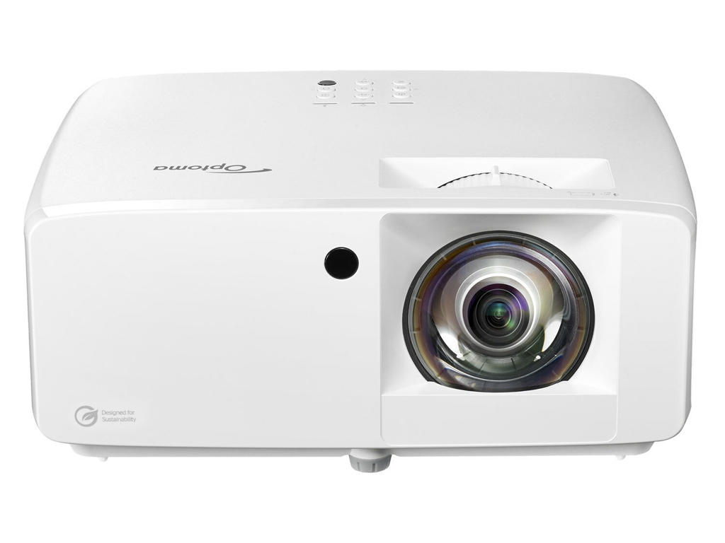 Optoma UHZ35ST Projektor med kort projiceringsafstand 3500 ANSI lumens DLP UHD 4K (3840x2160) 3D Hvid