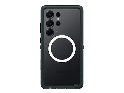 OtterBox Defender XT with Magnets mobiltelefon etui 17,5 cm (6.9") Cover Grøn, Transparent