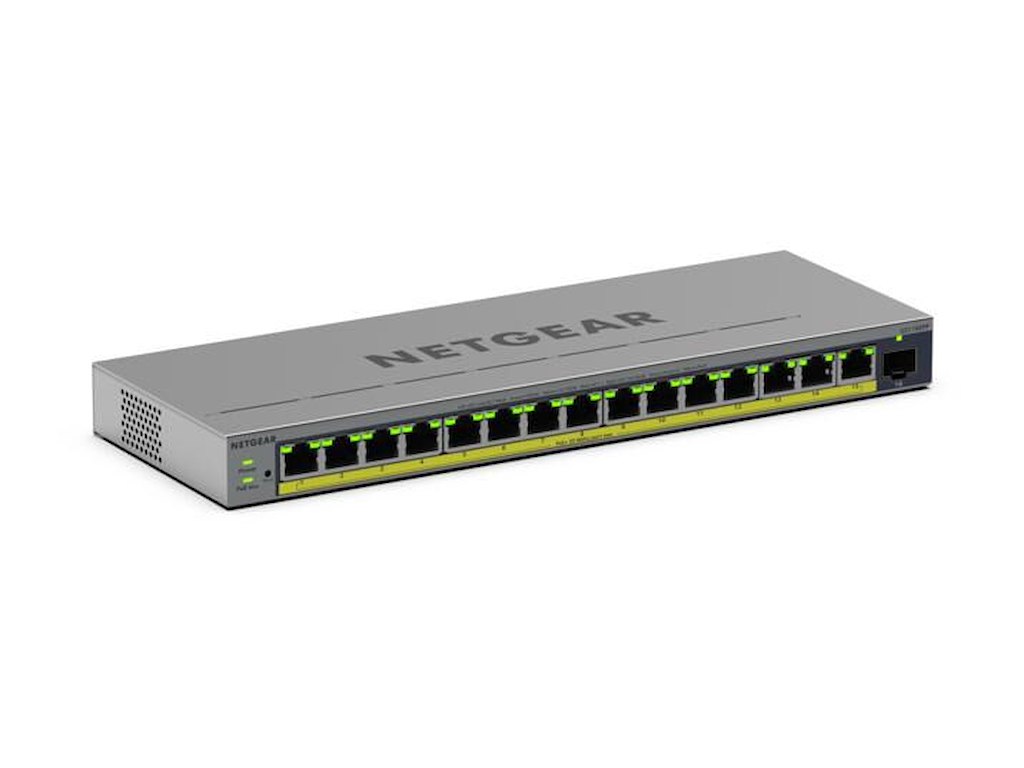 NETGEAR GS116EPP Administreret L2/L3 Gigabit Ethernet (10/100/1000) Strøm over Ethernet (PoE) Grå