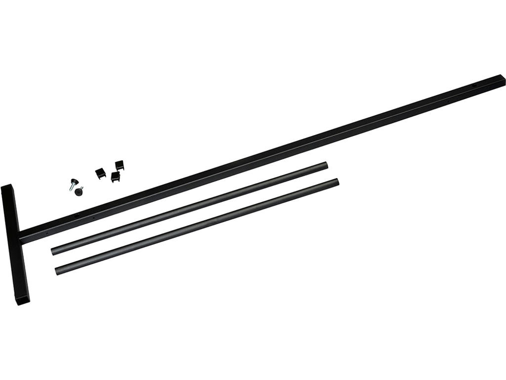 Tøjstativ dobbel tillægsdel, Nostalgi, L=1000 mm sort struktur, Essem Design DK