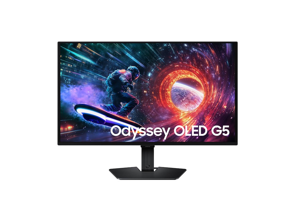 Samsung LS27FG500SUXEN computerskærm 68,6 cm (27") 2560 x 1440 pixel Quad HD OLED Sort