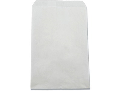 Bagerpose, 0.5kg, 160x230mm, Hvid, 40g, 1000 stk