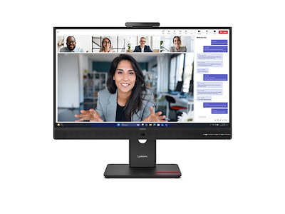 Lenovo ThinkVision T24-4v computerskærm 60,5 cm (23.8") 1920 x 1080 pixel Fuld HD LCD Sort