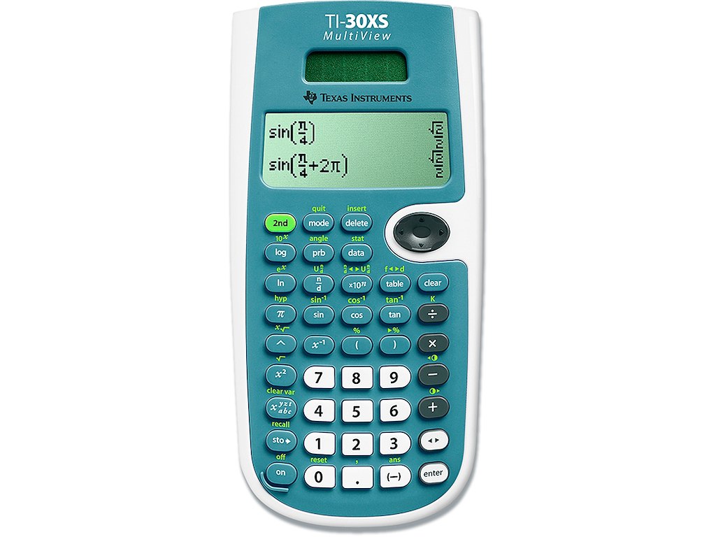 Regnemaskine, Matematik, Multi-line, Texas Instruments TI-30XS MultiView Solar