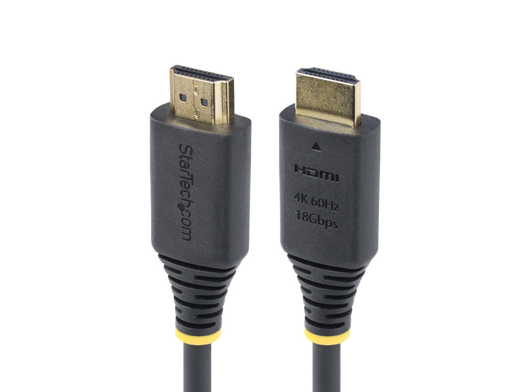 StarTech.com HDMI2-CABLE-4K60-4M HDMI-kabel HDMI Type A (Standard) Sort