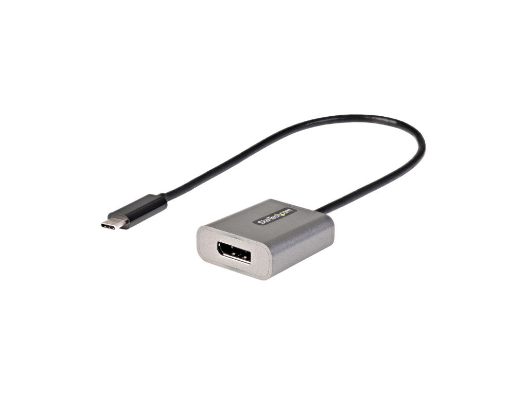 StarTech.com CDP2DPEC USB grafisk adapter 7680 x 4320 pixel Sort, Grå