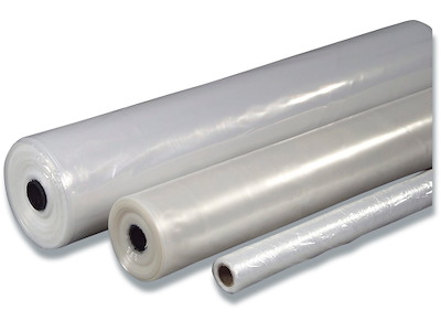 Plastik klar 2x50mx0,20mm PE 18,4kg foldet 1 gang