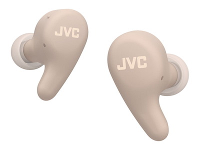 JVC HA-A23T-T-U hovedtelefoner/headset True Wireless Stereo (TWS) I ørerne Opkald/Musik/Sport/Hverdag Bluetooth Beige