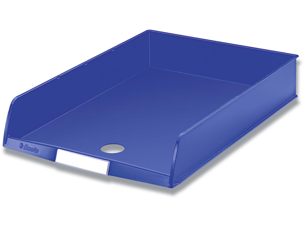 Brevbakke, Blå, A4 til C4, Udvendig: B24.5xH5.9xD35.7 cm, Esselte C4 