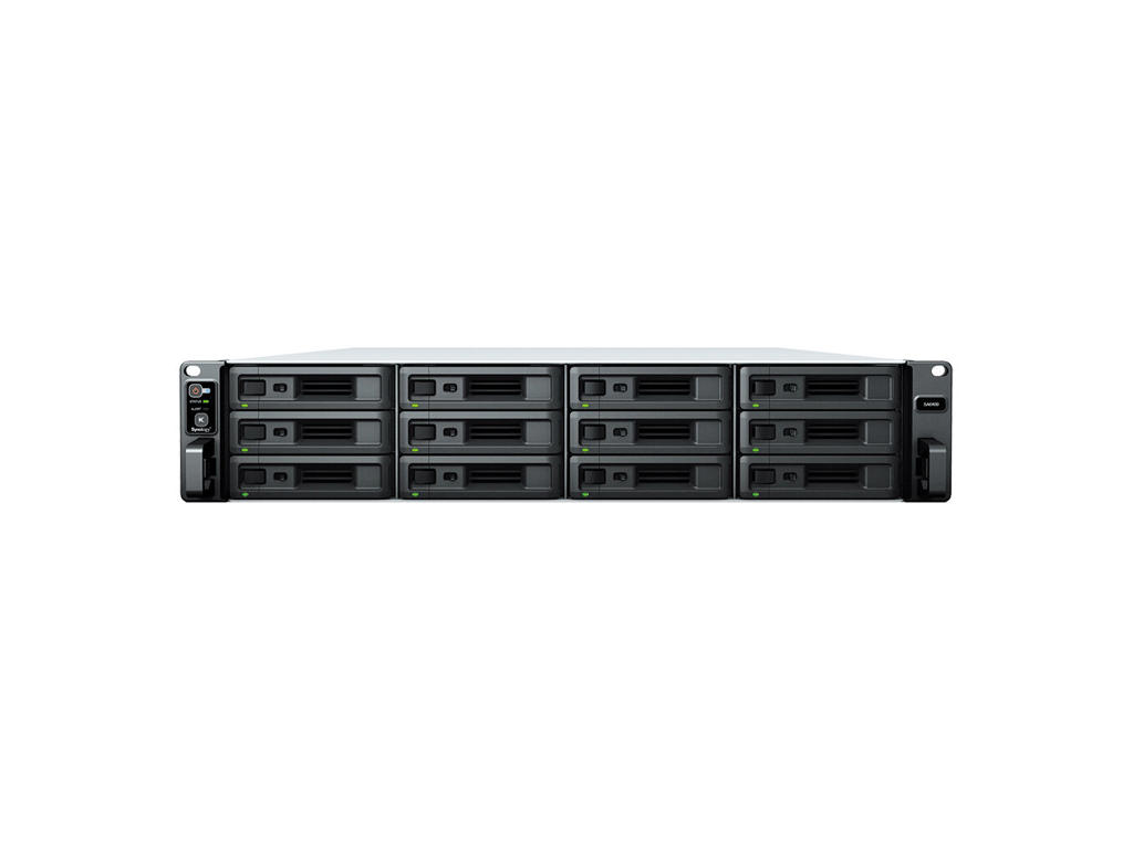 Synology SA SA6400 NAS & lagringsserver Stativ (2U) EPYC 7272 32 GB DDR4 0 TB DiskStation Manager Sort