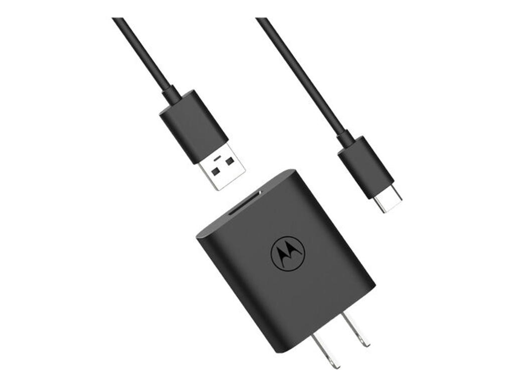 Motorola SJMC202-C oplader til mobil enhed Hovedtelefoner, Headset, Mobiltelefon, Smartphone Sort Vekselstrøm Hurtig opladning Indendørs