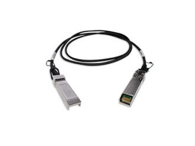 QNAP CAB-DAC15M-SFPP-A02 InfiniBand og fiberoptisk kabel 1,5 m SFP+ DAC Sort