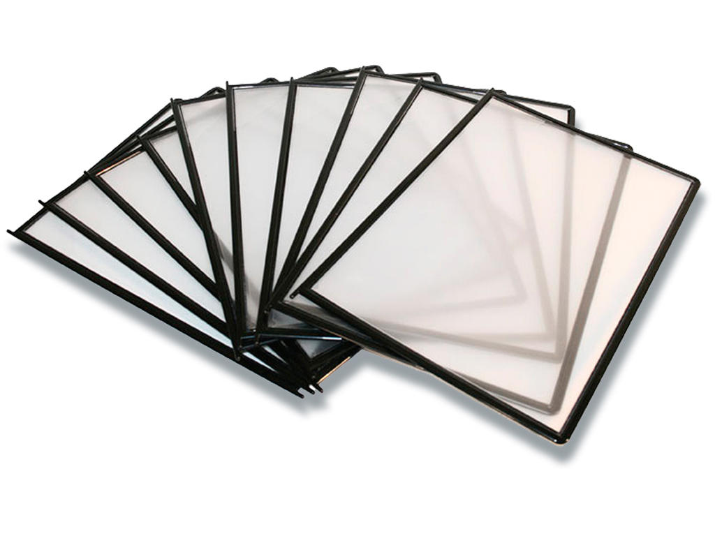 Registerlomme, A5, Sort, 10 stk, QuickLoad 