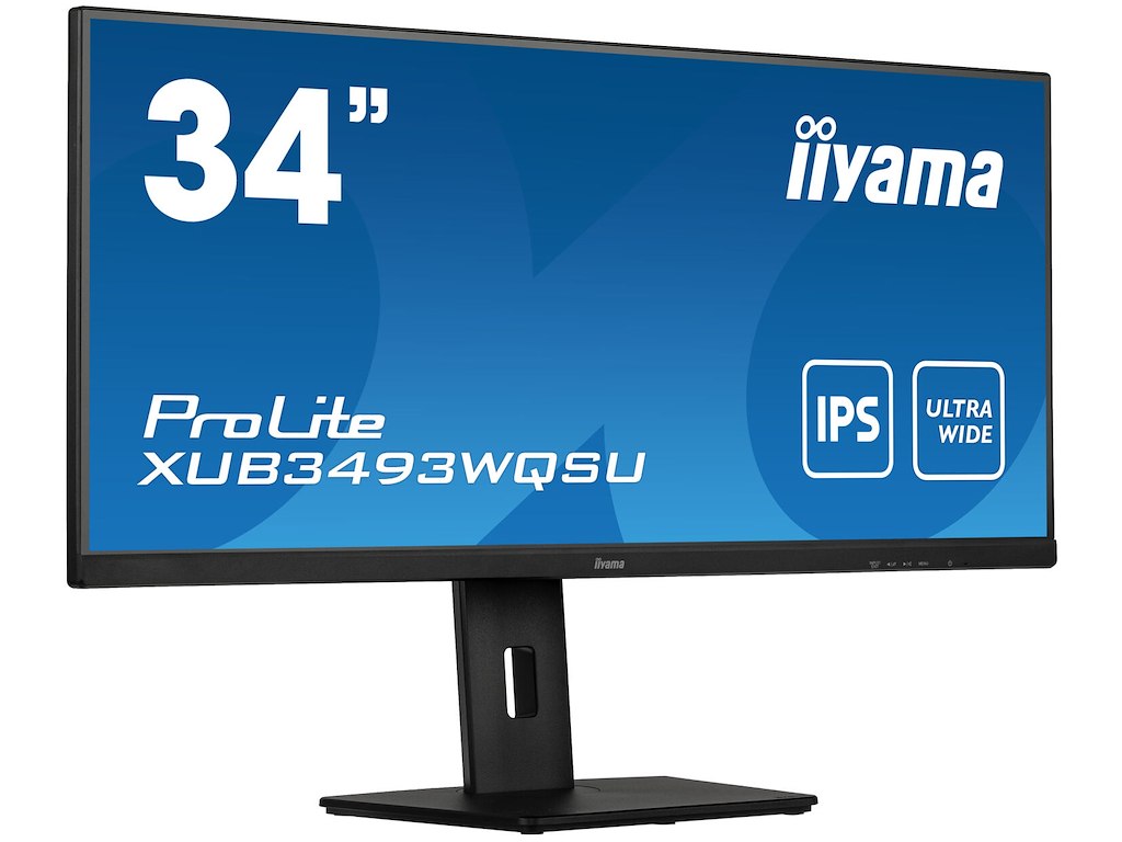 iiyama ProLite XUB3493WQSU-B5 computerskærm 86,4 cm (34") 3440 x 1440 pixel UltraWide Quad HD LED Sort