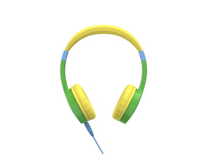 Hama Kids Guard Headset Ledningsført Opkald/musik Blå, Grøn, Gul