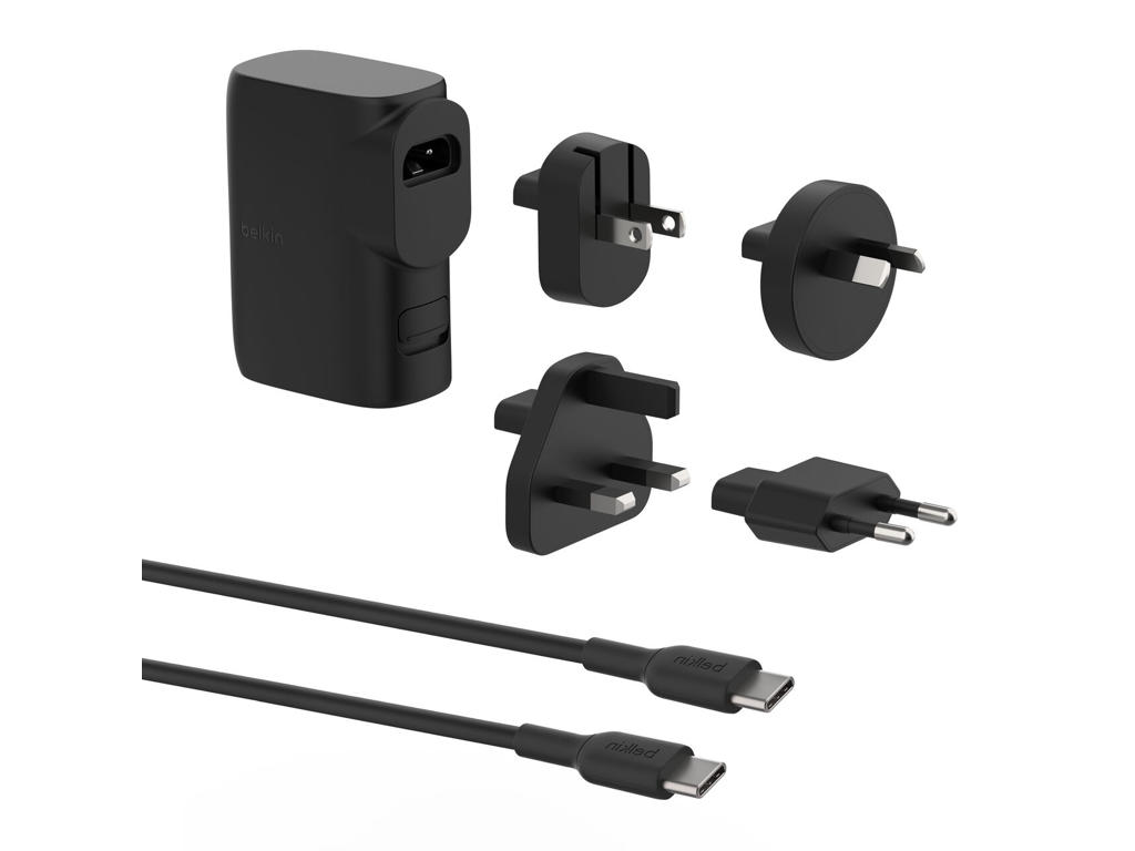 Belkin BPZ003bt1MBK-B6 Universel Sort Vekselstrøm Hurtig opladning Indendørs
