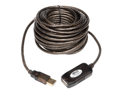 Tripp Lite U026-10M USB-kabel USB 2.0 USB A 0,48 Gbit/sek. Grå