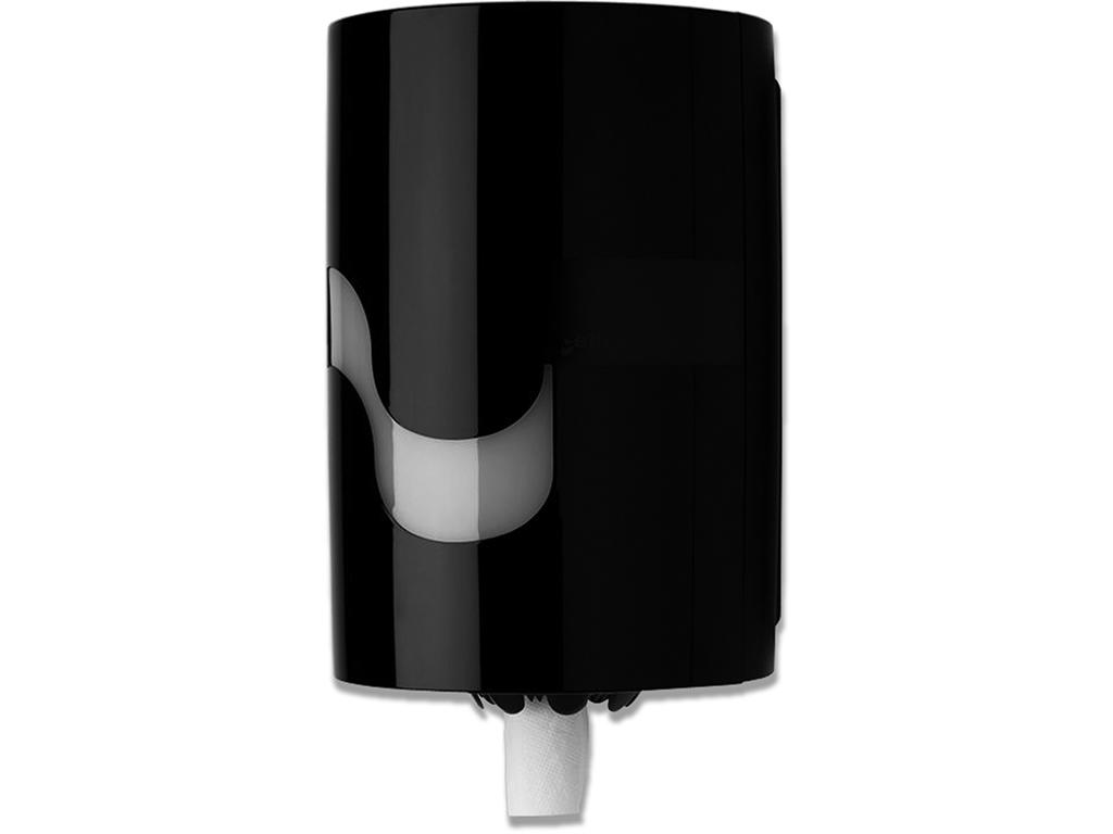 Håndklædedispenser, Til håndklæderuller, Manuel, Sort, Abena Megamini Midi