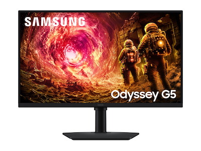 Samsung G50F computerskærm 68,6 cm (27") 2560 x 1440 pixel Quad HD LCD Sort
