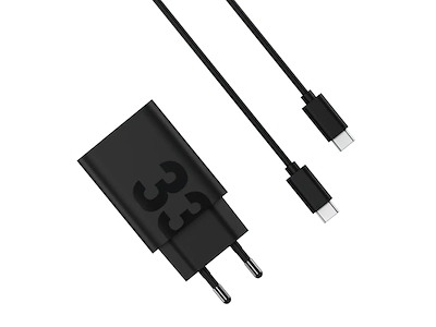 Motorola TurboPower 33W Hovedtelefoner, Headset, Mobiltelefon, Smartphone Sort Vekselstrøm Hurtig opladning Indendørs