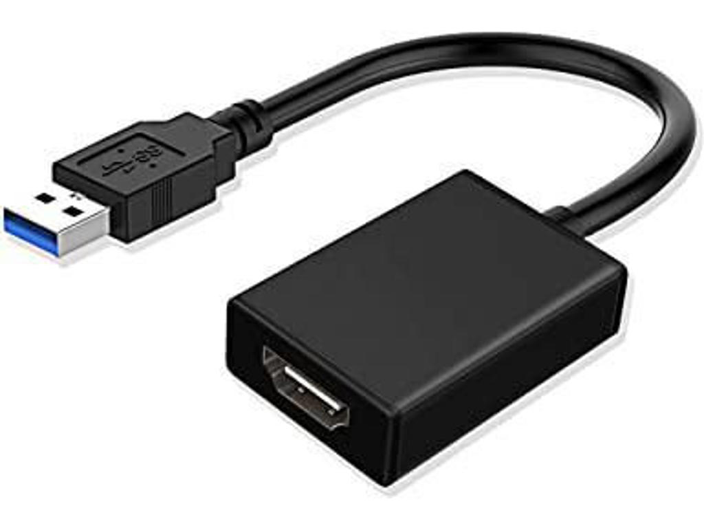 Microconnect MC-USB3.0HDMI videokabel adapter 0,15 m HDMI Type A (Standard) USB Type-A Sort