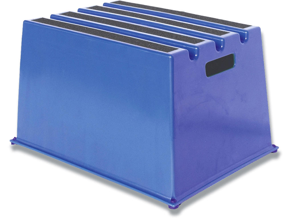 Sikkerhedstrin med 1 trin blå, Twinco