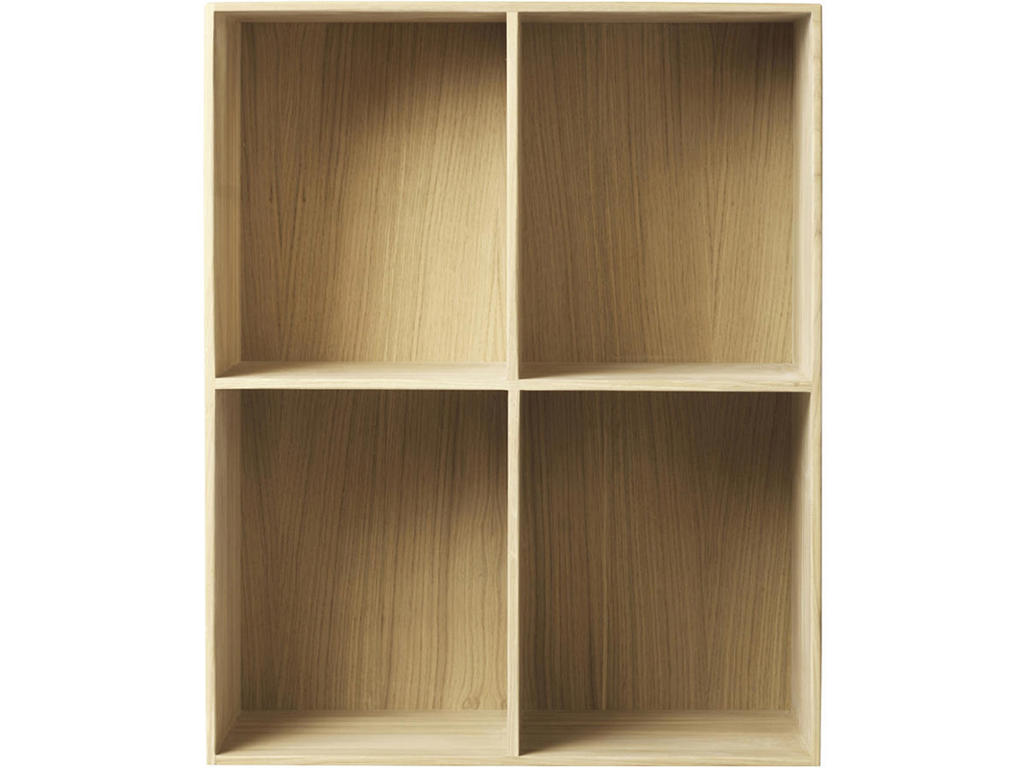 FDB Møbler B98 Bogkasse, eg massiv lakeret H 54 B 72 D 32 cm