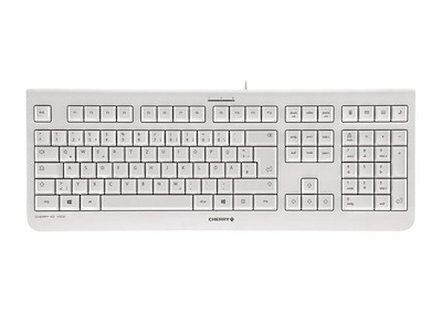 CHERRY KC 1000 tastatur Universel USB AZERTY Belgisk Grå