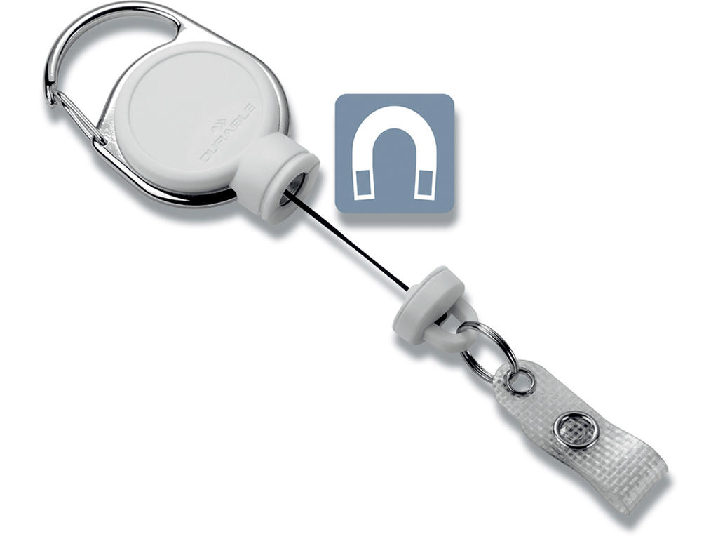 Yoyosnor, Til kort: Stropklemme, Til bærer: Karabinhage, 1 stk, Durable EXTRA STRONG 