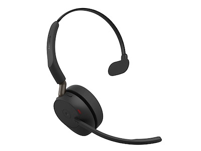 Jabra Evolve3 65 Headset Trådløs Kontor/Callcenter USB Type-A Bluetooth Sort