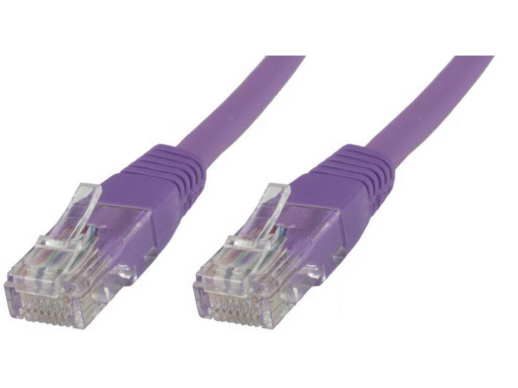 Microconnect B-UTP60025P netværkskabel Lilla 0,25 m Cat6 U/UTP (UTP)
