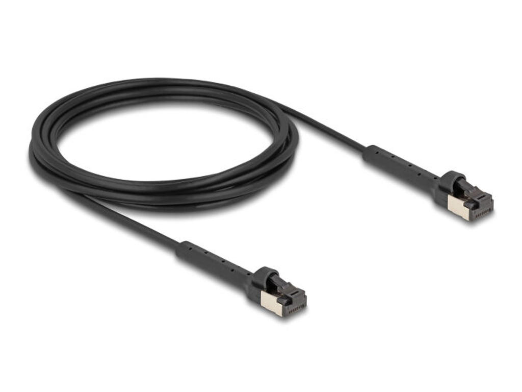 DeLOCK 80942 netværkskabel Sort 3 m Cat8.1 U/FTP (STP)