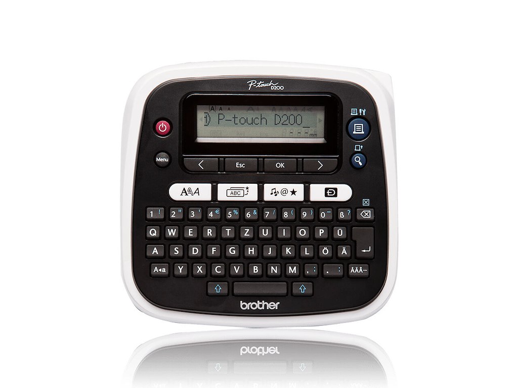 Brother PT-D200BW etiketprinter Termisk overførsel 180 x 180 dpi 20 mm/sek. TZe