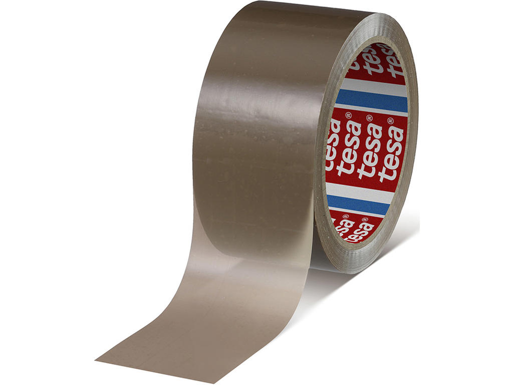 Tape - emballage, 48mm x 66m, Brun, 1 rulle, Tesa Hotmelt 4280