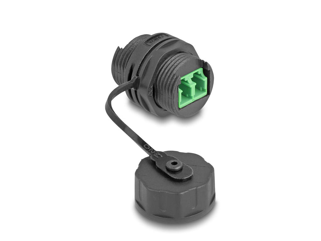 DeLOCK 88033 kabel kønsskifter LC Sort