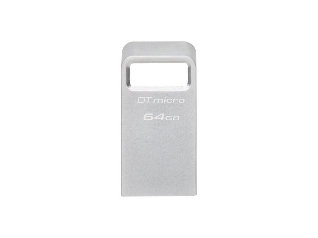Kingston Technology DataTraveler 64 GB Micro 200MB/s Metal USB 3.2 Gen 1