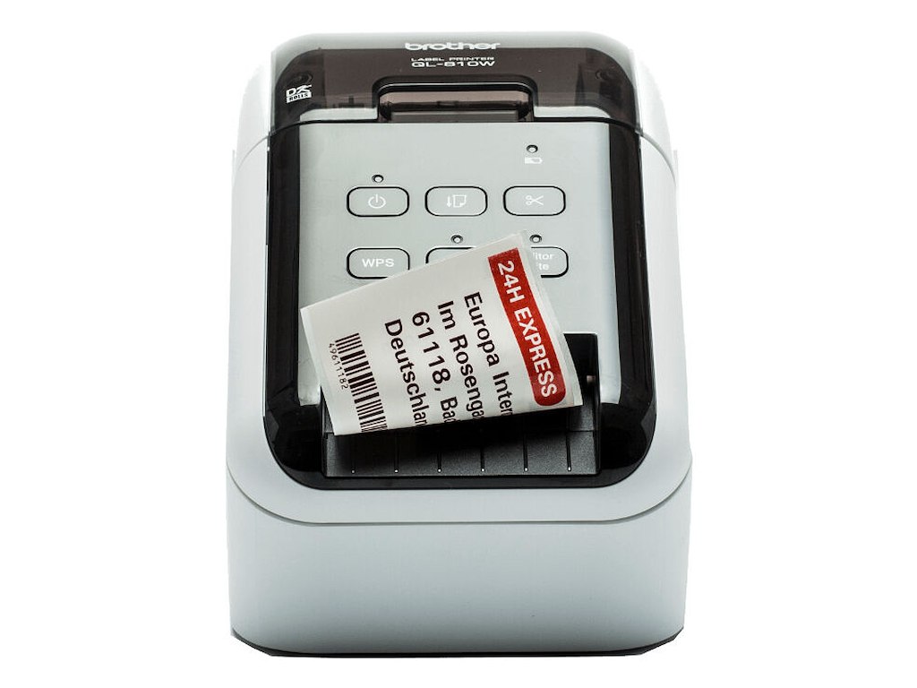 Brother QL-810W etiketprinter Direkte termisk Farve 300 x 600 dpi 176 mm/sek. Kabel & trådløs DK Wi-Fi