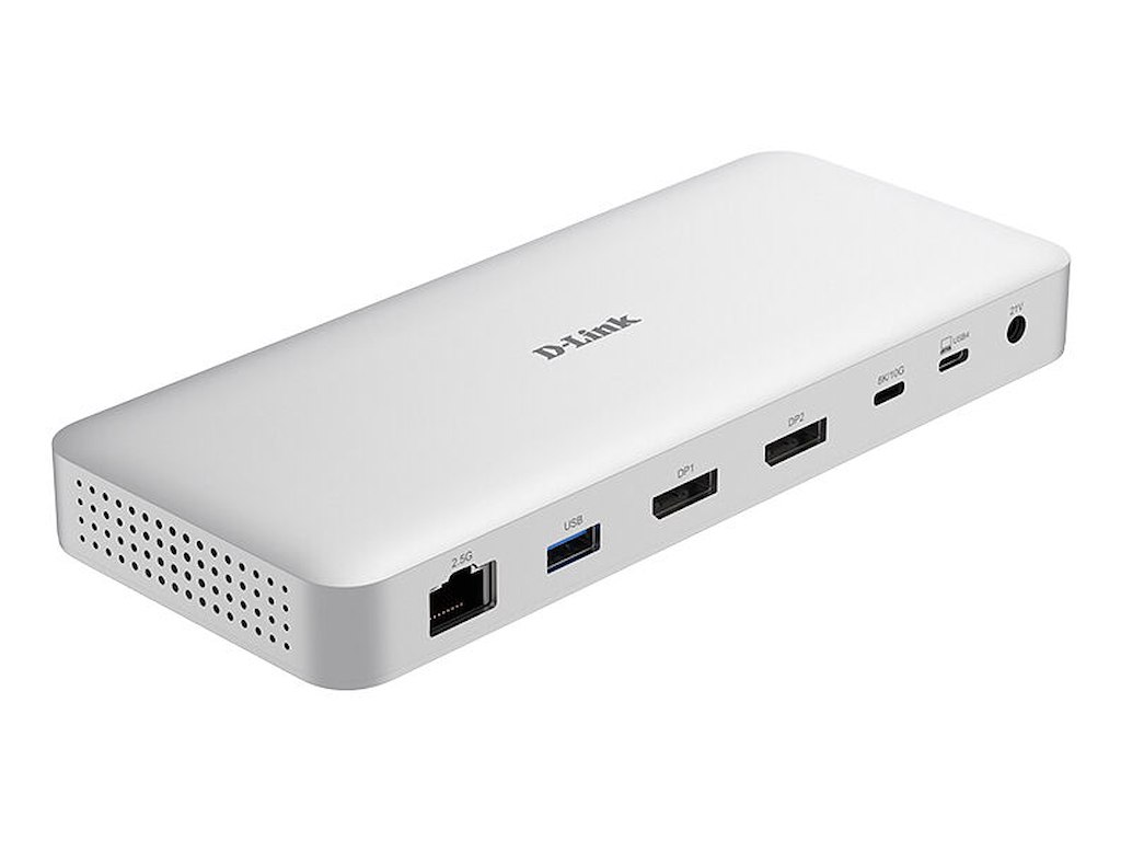 D-Link DUF-901/E dockingstation Ledningsført USB4 Grå