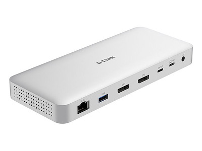 D-Link DUF-901/E dockingstation Ledningsført USB4 Grå