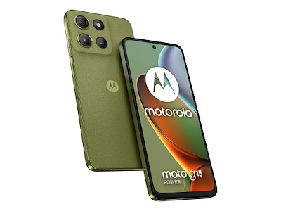 Motorola moto g15 power 17,1 cm (6.72") Dual SIM Android 15 4G USB Type-C 8 GB 256 GB 6000 mAh Grøn