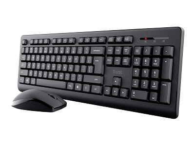 Trust Primo tastatur Mus inkluderet Universel RF trådløst QWERTY US engelsk Sort